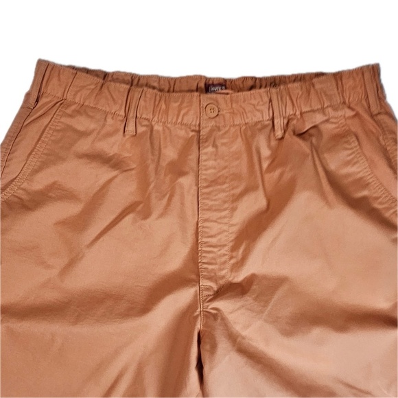 Levis Swim Trunks Mens XL Orange Board Shorts Quick Dry Button Summer Beachwear - Picture 2 of 8